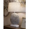 Stolní lampa Mauro Ferretti Eklipsen E27 Ø 38x64 cm zlatá bílá