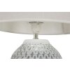 Stolní lampa Mauro Ferretti wave E27 Ø 35x65 cm stříbrná bílá