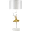 Mauro Ferretti stolní lampa dancer E27 Ø 28x64 cm zlatá bílá
