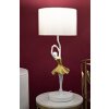 Mauro Ferretti stolní lampa dancer E27 Ø 28x64 cm zlatá bílá