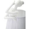 Stolní lampa Mauro Ferretti Ballet E14 Ø 29x25x62,5 cm bílá