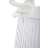 Stolní lampa Mauro Ferretti Ballet E14 Ø 29x25x62,5 cm bílá