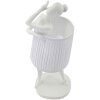 Stolní lampa Mauro Ferretti Ballet E14 Ø 29x25x62,5 cm bílá