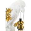 Mauro Ferretti stolní lampa papoušek E27 20x20x50,5 cm bílé zlato