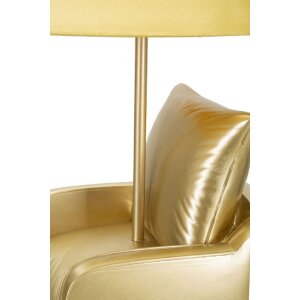 Stolní lampa Mauro Ferretti z poloviny století E27 26x46 cm zlatá