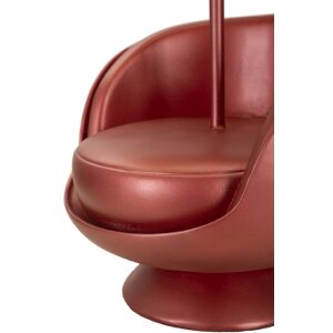 Stolní lampa Mauro Ferretti z poloviny století E27 26x43 cm červená
