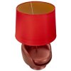 Stolní lampa Mauro Ferretti z poloviny století E27 26x43 cm červená
