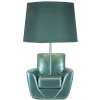 Stolní lampa Mauro Ferretti z poloviny století E27 26x43 cm tyrkysová