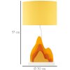 Mauro Ferretti stolní lampa Color E27 30x57 cm žlutá