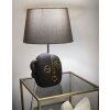Mauro Ferretti stolní lampa Tribal E27 Ø 30,5x46 cm hnědá zlatá