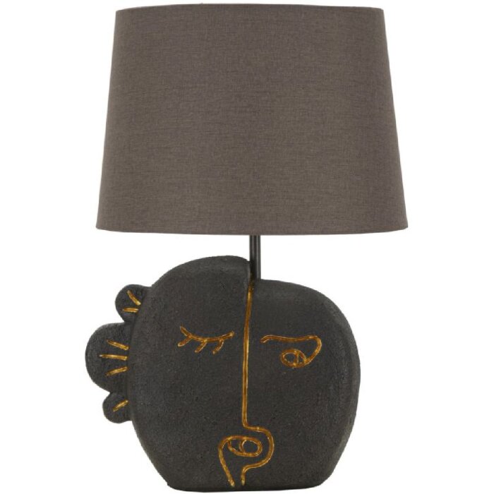 Mauro Ferretti stolní lampa Tribal E27 Ø 27,5x39,5 cm hnědá zlatá