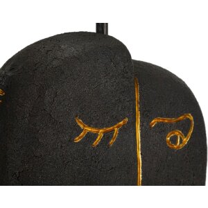 Mauro Ferretti stolní lampa Tribal E27 Ø 27,5x39,5 cm hnědá zlatá
