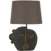 Mauro Ferretti stolní lampa Tribal E27 Ø 27,5x39,5 cm hnědá zlatá
