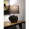 Mauro Ferretti stolní lampa Tribal E27 Ø 27,5x39,5 cm hnědá zlatá