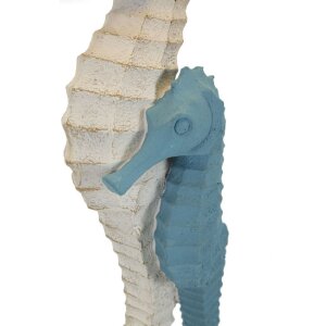 Mauro Ferretti stolní lampa mořský koník E27 Ø 30,5x66,5 cm bílá modrá