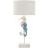Mauro Ferretti stolní lampa mořský koník E27 Ø 30,5x66,5 cm bílá modrá