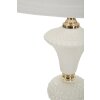 Mauro Ferretti stolní lampa Caserta E27 Ø 30x57 cm bílá zlatá