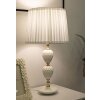 Mauro Ferretti stolní lampa Torre Annunziata E27 30x57 cm bílá zlatá