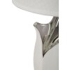 Mauro Ferretti stolní lampa Shiney E27 Ø 30x51 cm bílá stříbrná