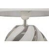 Mauro Ferretti stolní lampa Shiney E27 Ø 30x42 cm bílá stříbrná