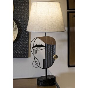 Mauro Ferretti stolní lampa Pikassy E27 Ø 29,8x64,8 cm vícebarevná