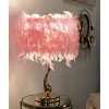 Mauro Ferretti stolní lampa Cart E27 Ø 25x47 cm růžová zlatá