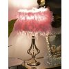 Mauro Ferretti stolní lampa Tarty E27 Ø 25x54 cm růžová zlatá