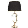 Mauro Ferretti stolní lampa Bruxelles E27 Ø 36x65 cm černá zlatá