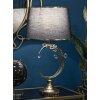 Mauro Ferretti stolní lampa Bruxelles E27 Ø 36x65 cm černá zlatá