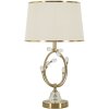 Mauro Ferretti stolní lampa Versailles E27 Ø 36x60 cm bílá zlatá