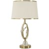 Mauro Ferretti stolní lampa Versailles E27 Ø 36x60 cm bílá zlatá