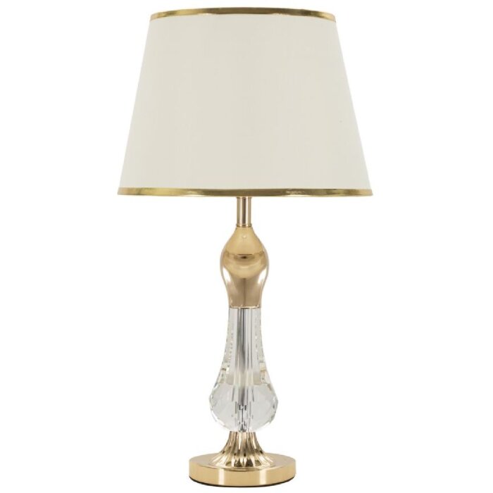 Mauro Ferretti stolní lampa Bratislava E27 33x59 cm zlatá