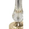 Mauro Ferretti stolní lampa Bratislava E27 33x59 cm zlatá