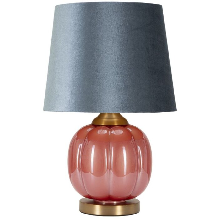 Mauro Ferretti stolní lampa Helene Ball E27 Ø 32,5x50 cm červená modrá