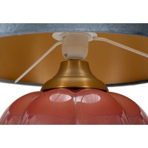 Mauro Ferretti stolní lampa Helene Ball E27 Ø 32,5x50 cm červená modrá