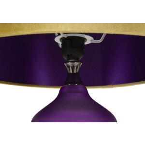 Mauro Ferretti stolní lampa Milva Drei E27 Ø 40x70 cm fialová žlutá