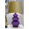 Mauro Ferretti stolní lampa Milva Drei E27 Ø 40x70 cm fialová žlutá