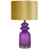Mauro Ferretti stolní lampa Milva Zwei E27 Ø 32,5x57,5 cm fialová zlatá