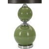 Mauro Ferretti stolní lampa Eva Zwei E27 Ø 38x65 cm zelená černá
