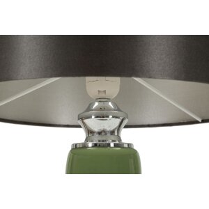 Mauro Ferretti stolní lampa Eva Drei E27 Ø 32,5x55 cm zelená černá