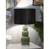 Mauro Ferretti stolní lampa Eva Drei E27 Ø 32,5x55 cm zelená černá