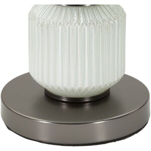Mauro Ferretti stolní lampa Helle Drei E27 Ø 32,5x57 cm bílá šedá