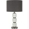 Mauro Ferretti stolní lampa Helle Drei E27 Ø 32,5x57 cm bílá šedá