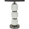 Mauro Ferretti stolní lampa Helle Drei E27 Ø 32,5x57 cm bílá šedá
