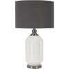 Mauro Ferretti stolní lampa Heiterkeit E27 Ø 37,5x65 cm bílá šedá