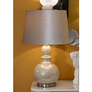 Mauro Ferretti stolní lampa Perly-Turm E27 Ø 37,5x61 cm perleťová