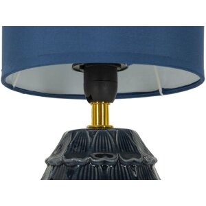Mauro Ferretti noční lampa Pigny E14 Ø 15x30,5 cm modrá