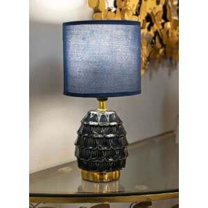 Mauro Ferretti noční lampa Pigny E14 Ø 15x30,5 cm modrá