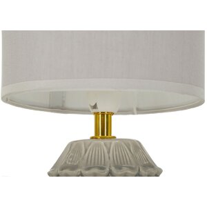 Mauro Ferretti Noční lampa Pigny E14 Ø 15x30,5 cm krémová