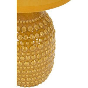 Mauro Ferretti Noční lampa Body E14 Ø 15x30,5 cm ocher
